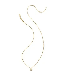 0.16 ct Lab Grown Diamond Davie Star Pendant Necklace Sterling Silver