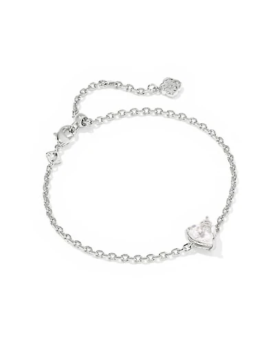 Ayla Silver Delicate Chain Bracelet