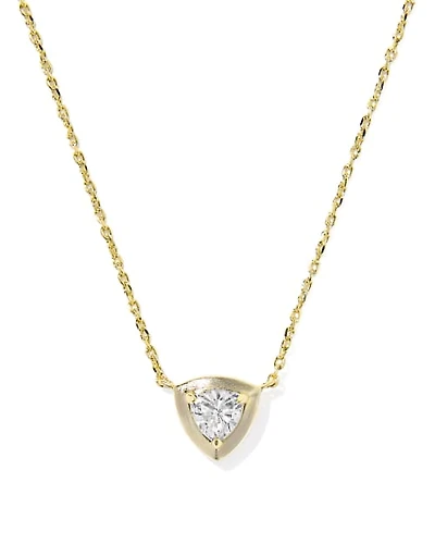 Arden Gold Short Pendant Necklace 