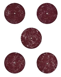 Alex Gold Tone Stainless Steel 35mm Watch in Burgundy Quartz