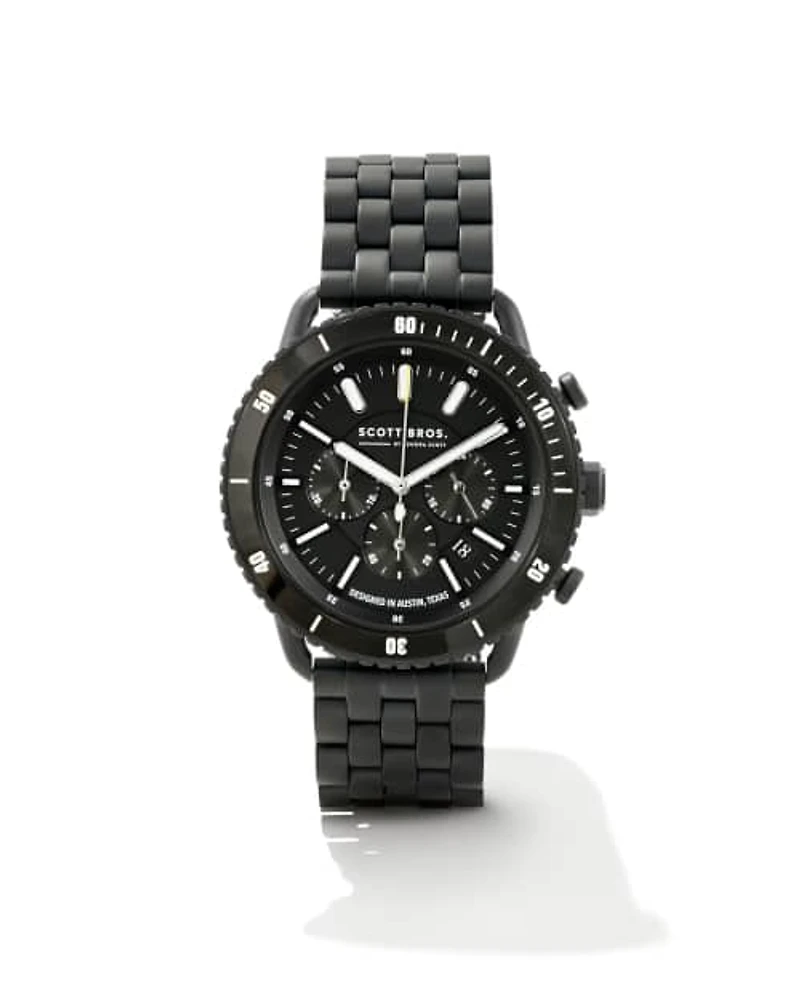 Beck Stainless Steel 44mm Chronograph Watch