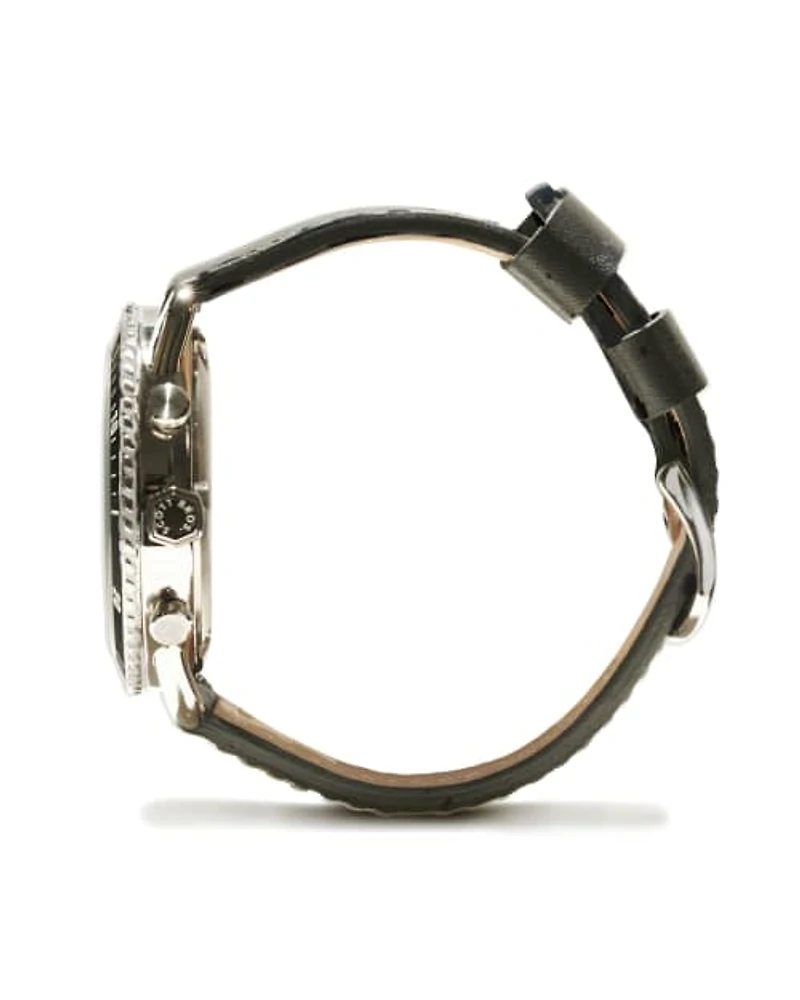 Evans Stainless Steel 44mm Chronograph Watch in