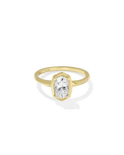 ct Lab Grown White Diamond Custom Elisa Statement Ring 14k Gold