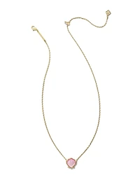 Brynne Shell Gold Short Pendant Necklace