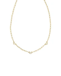 Kynlee Chain Necklace in 18k Gold Vermeil