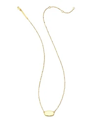 Elisa Metal Satellite Necklace in Mixed Metal