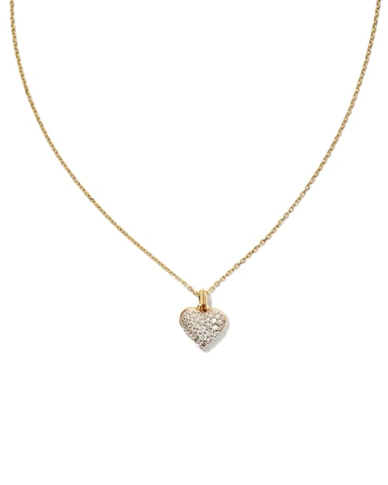 0.25 ct Madeline 14k Yellow Gold Pendant Necklace in White Diamond