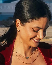 Maia Heartburst Single Stud Earring 18k Gold Vermeil