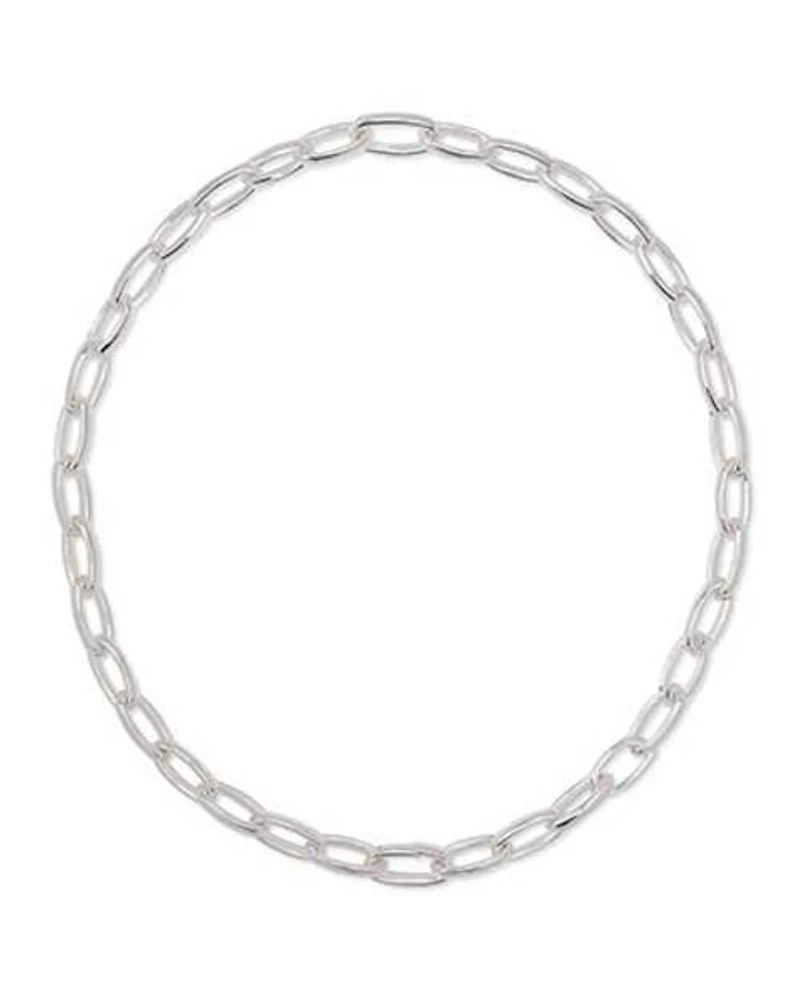 Angie Heart Sterling Silver Locket Statement Necklace in Turquoise