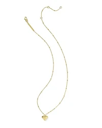 Jasmine Heart Pendant Necklace Sterling Silver