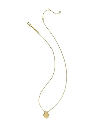 Miles Padlock Necklace 18k Gold Vermeil