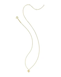 Maleia Metal Heart Necklace in 14k Yellow Gold