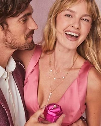 Kristen 18k Gold Vermeil Strand Necklace in White Topaz