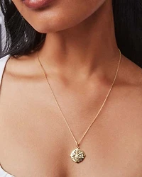 Celebration 18k Yellow Gold Vermeil Charm White Sapphire