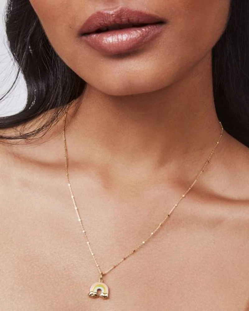 Place Like Home Charm 18k Yellow Gold Vermeil