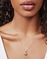 Shooting Star 18k Yellow Gold Vermeil Charm White Sapphire