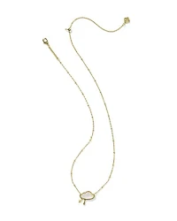 Celeste Cloud Gold Short Pendant Necklace
