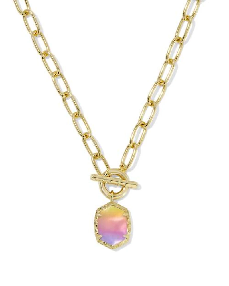 Daphne Convertible Gold Link and Chain Necklace