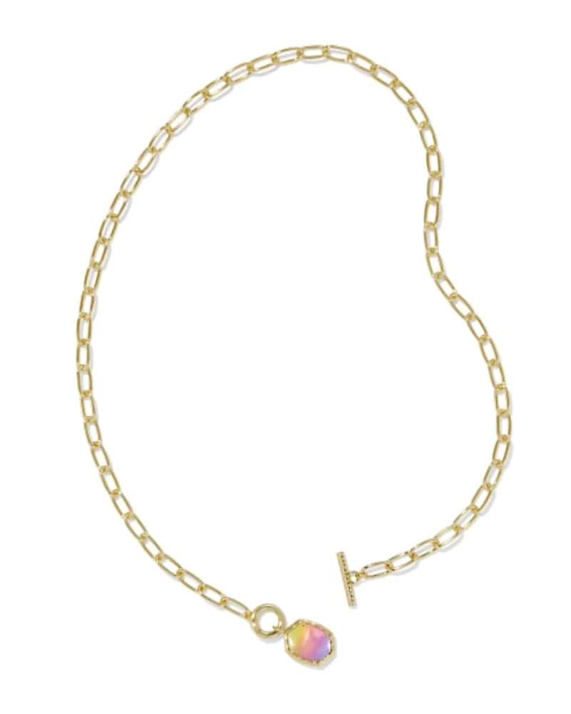 Daphne Convertible Gold Link and Chain Necklace