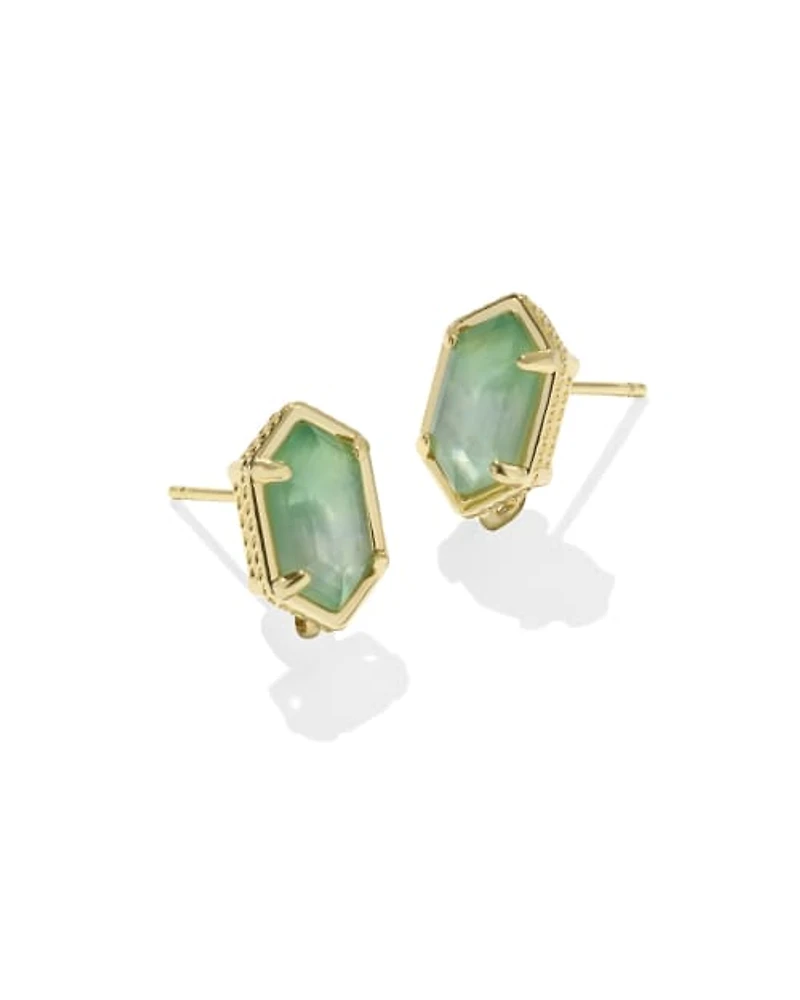 Hallie Gold Convertible Drop Earrings