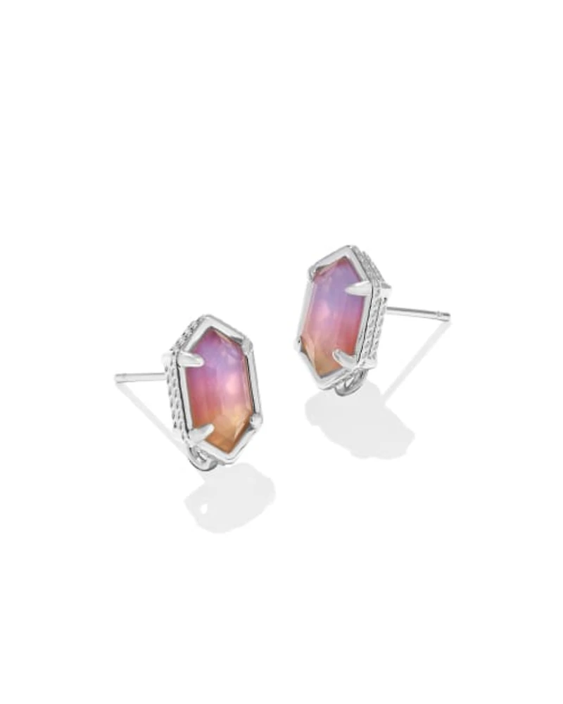 Hallie Silver Convertible Drop Earrings