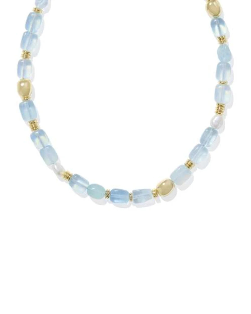 Melody Gold Beaded Strand Necklace