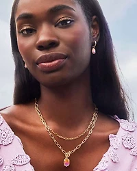 Daphne Convertible Gold Link and Chain Necklace