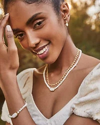 Emilie Silver Drop Earrings Platinum Drusy