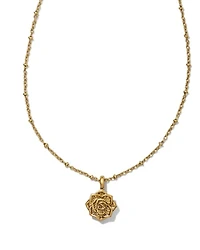 Ansel Rose Short Pendant Necklace