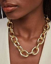 Kaia Gold Statement Chain Necklace