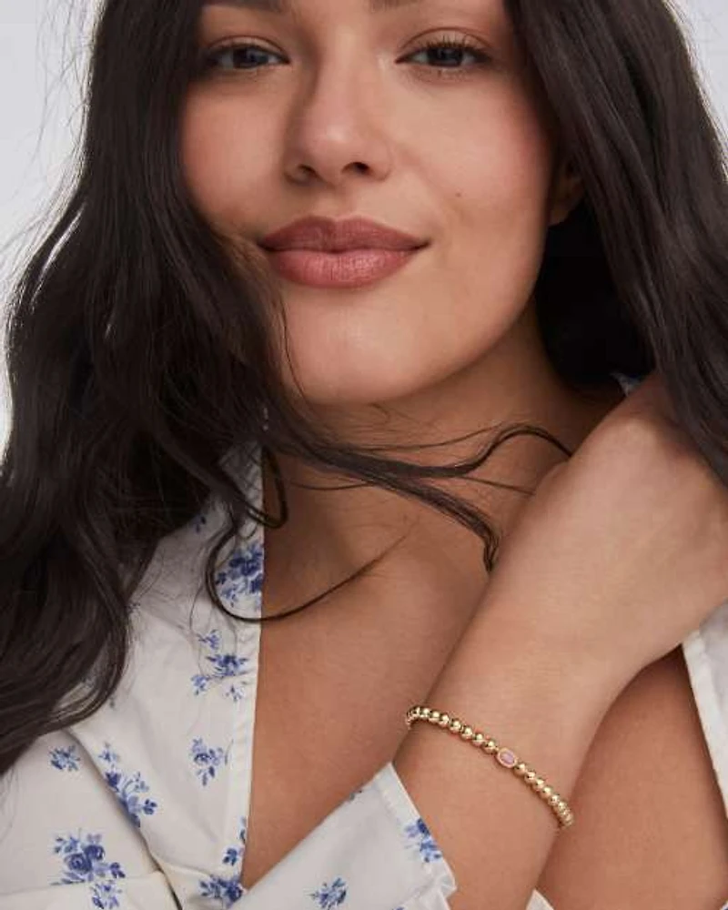 Mini Elaina Gold Stretch Bracelet