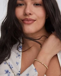 Mini Elaina Gold Stretch Bracelet