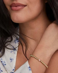 Mini Elaina Gold Stretch Bracelet