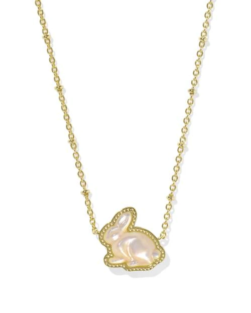 Bunny Short Pendant Necklace