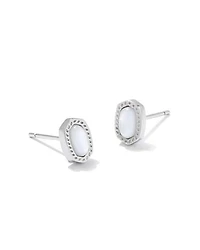 Mini Silver Ellie Stud Earrings
