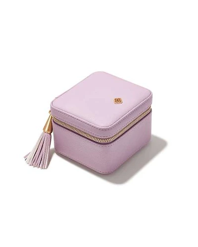 Small Zip Jewelry Case in Green