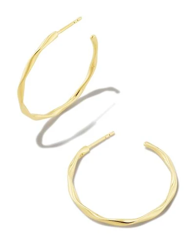 Aspen Hoop Earrings Sterling Silver