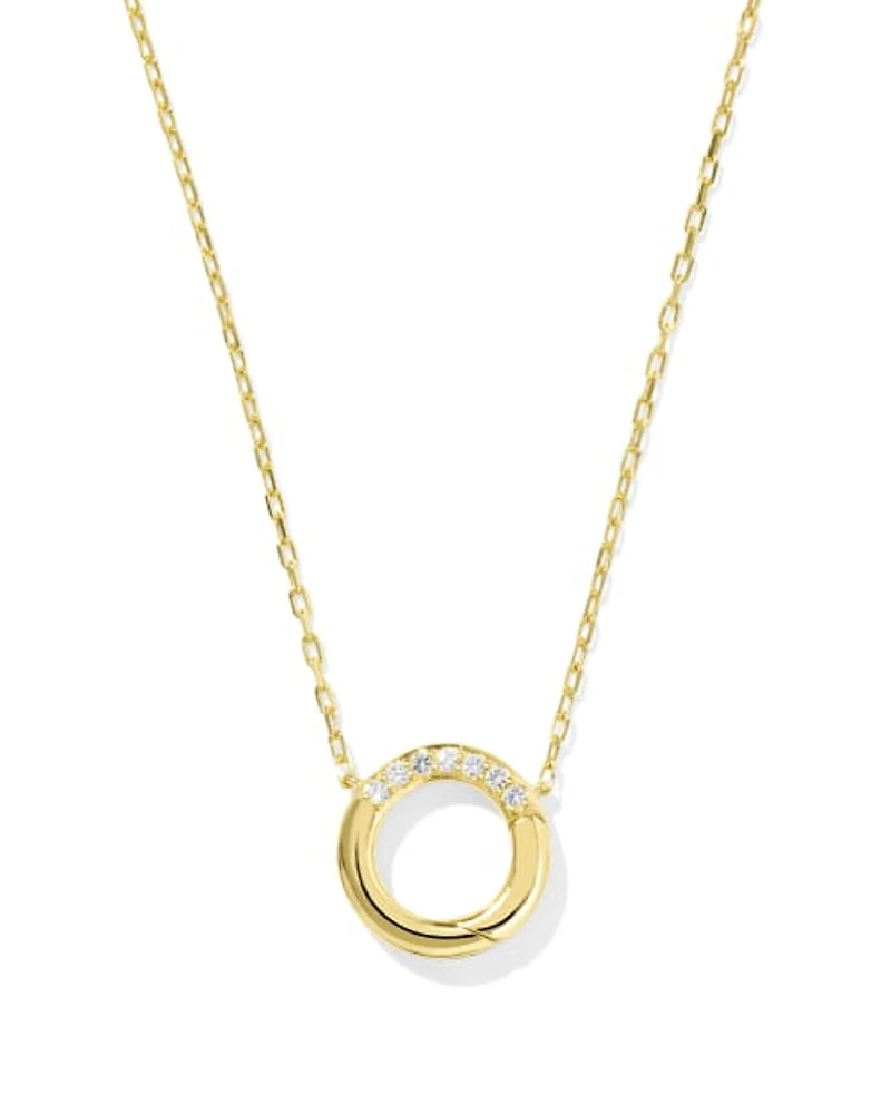 Brittany 18k Gold Vermeil Pendant Necklace