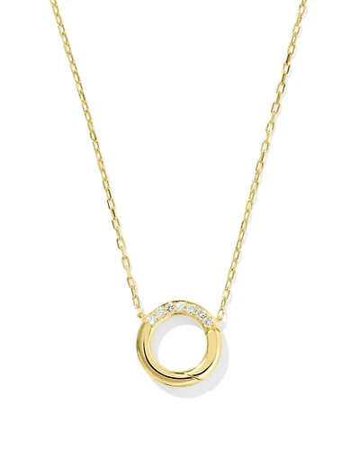 Brittany 18k Gold Vermeil Pendant Necklace