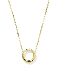 Brittany 18k Gold Vermeil Pendant Necklace