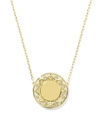 Christine 18k Gold Vermeil Pendant Necklace