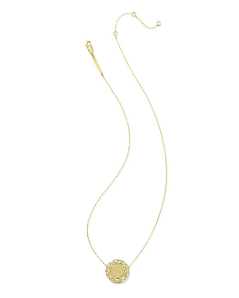 Christine 18k Gold Vermeil Pendant Necklace