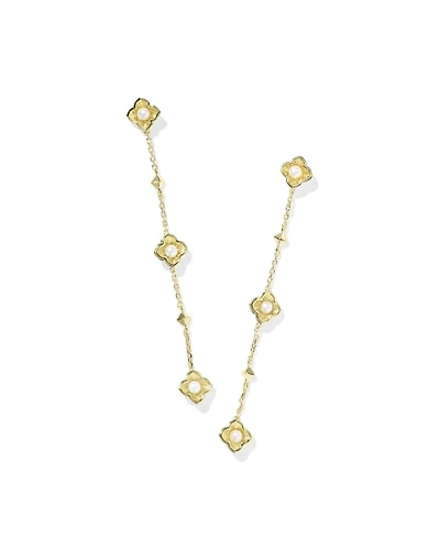 Dira 18k Gold Vermeil Pearl Drop Earrings