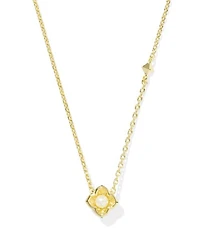 Dira 18k Gold Vermeil Pearl Pendant Necklace
