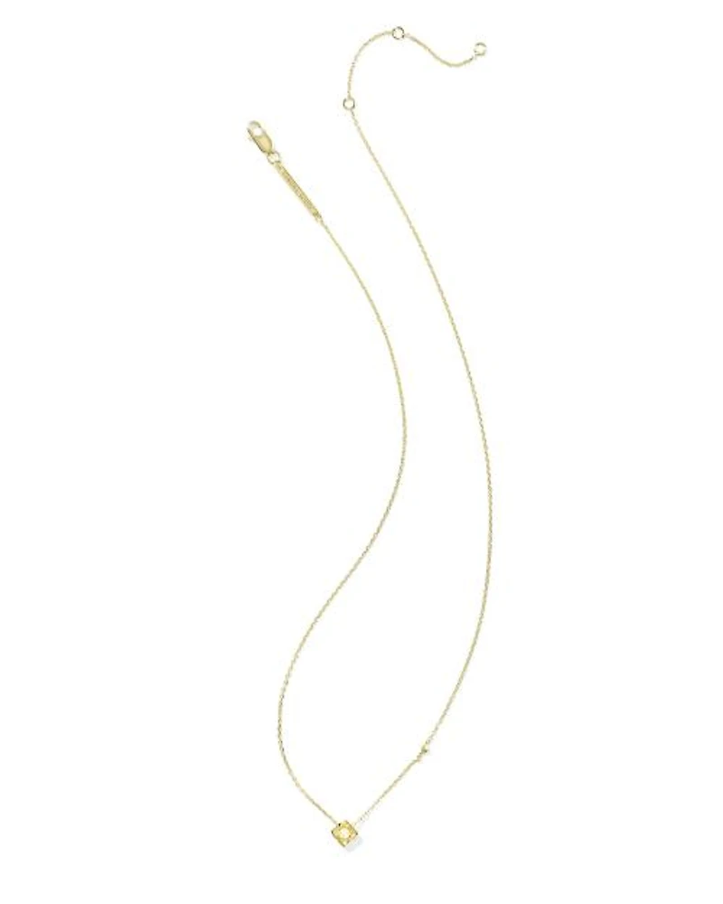 Dira 18k Gold Vermeil Pearl Pendant Necklace