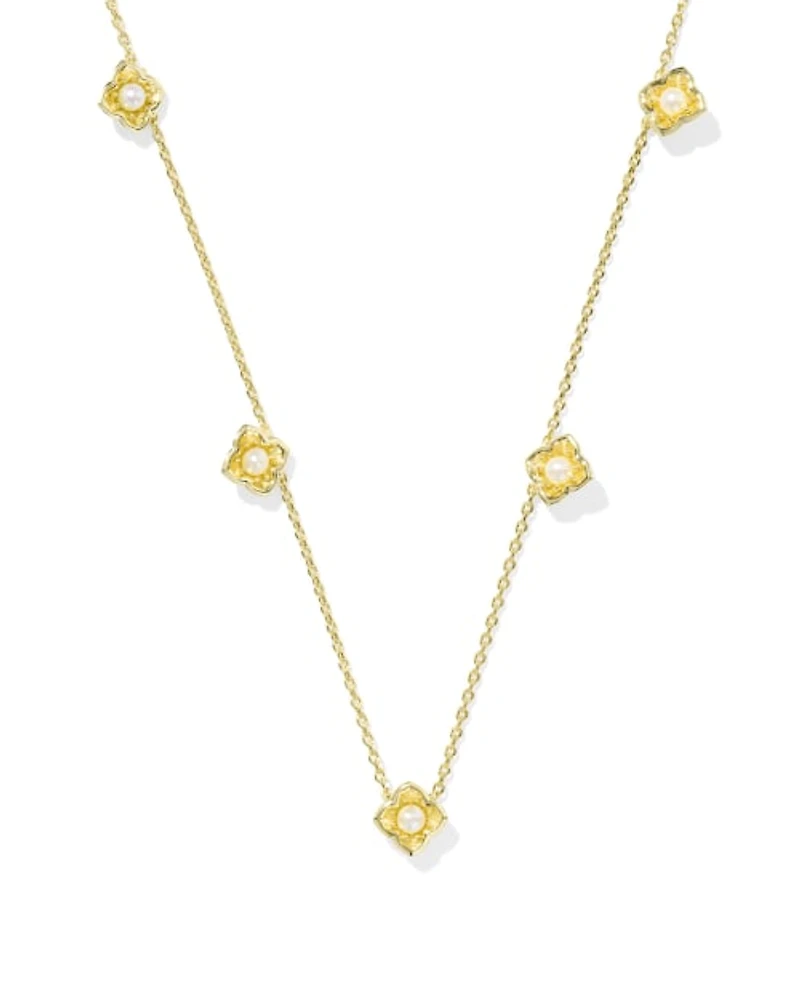 Dira 18k Gold Vermeil Pearl Strand Necklace