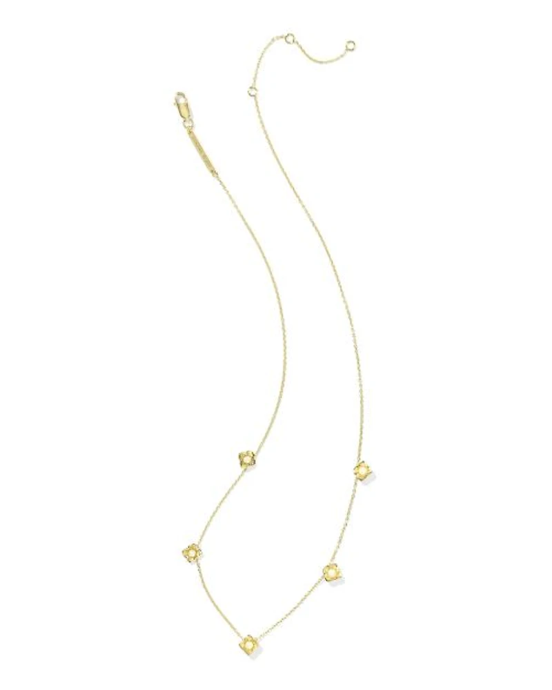 Dira 18k Gold Vermeil Pearl Strand Necklace