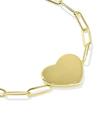 Mackenzie 18k Gold Vermeil Heart Bracelet