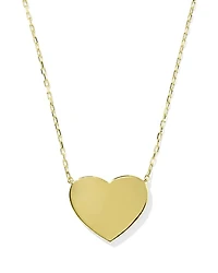 Mackenzie Sterling Silver Heart Pendant Necklace