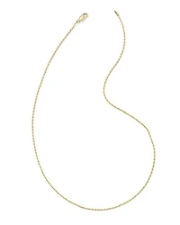 Twisted Link Sterling Silver Chain Necklace